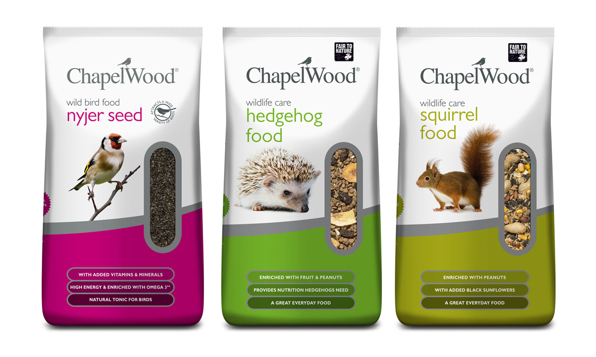 Nyjer and wildlife food packaging design