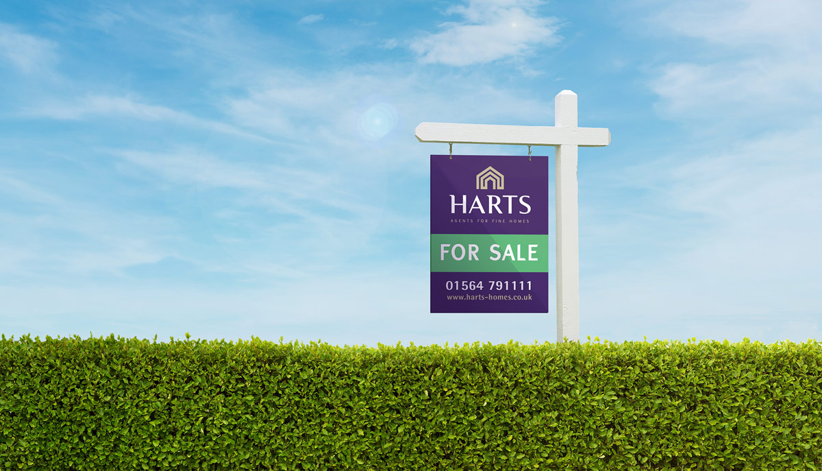 Branding and website for Harts Homes
